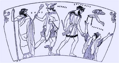 hermes gave pandora the box